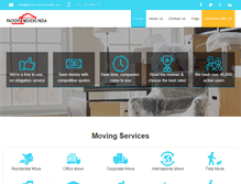 Tablet Screenshot of packersmoversindia.org